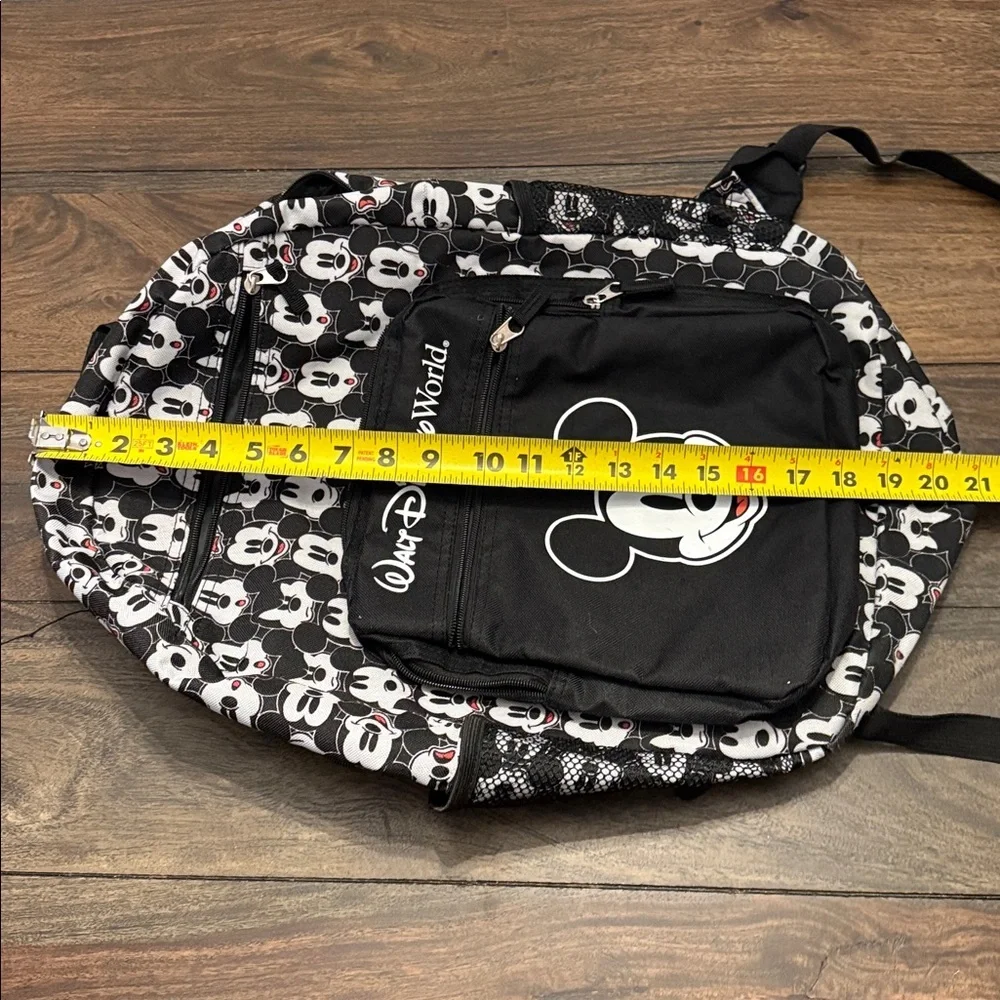 Disney Parks Black & Whote Mickey Mouse Backpack